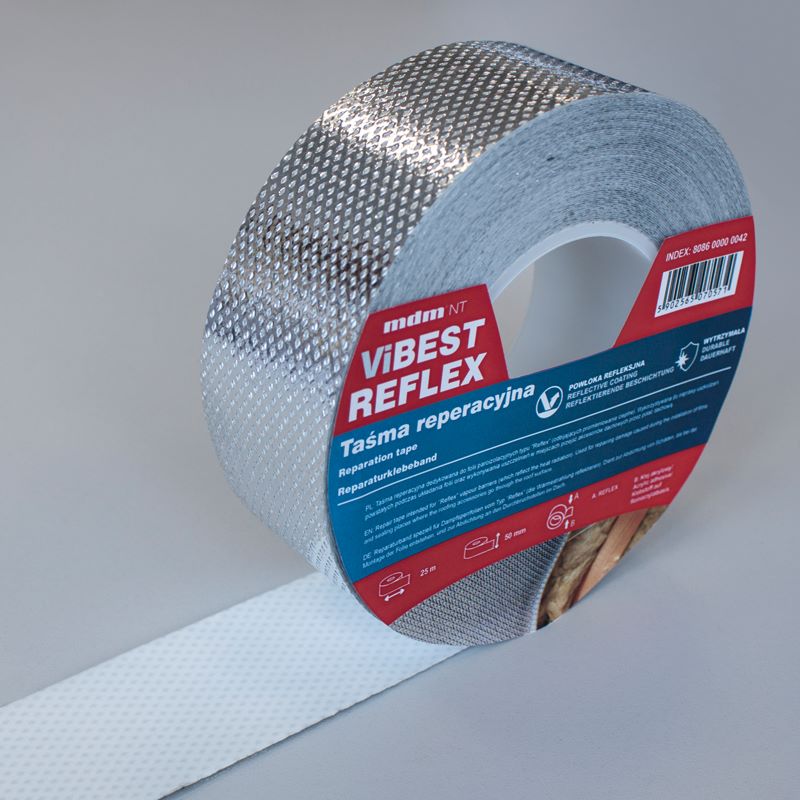 VIBEST REFLEX - FOIL TAPE 50mm x 25m