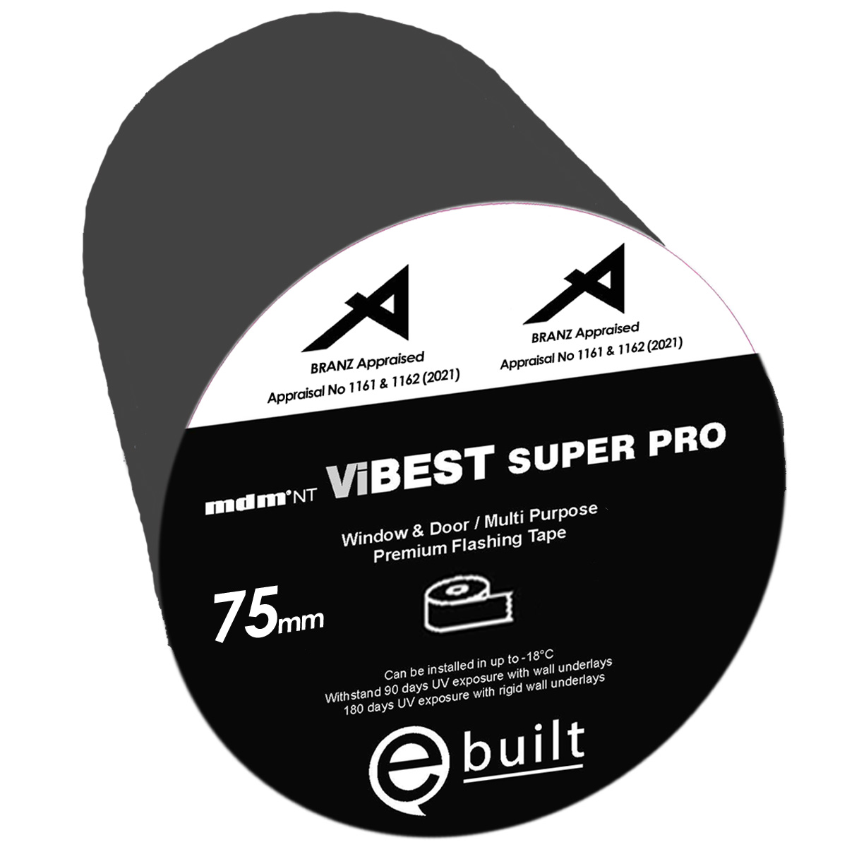 VIBEST SUPER PRO - FLASHING TAPE 75mm x 25m
